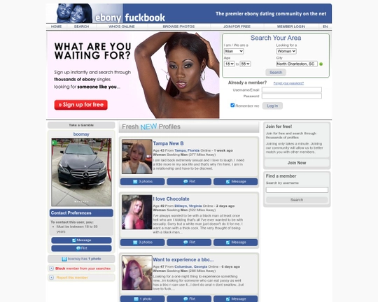 Ebony Fuckbook Logo