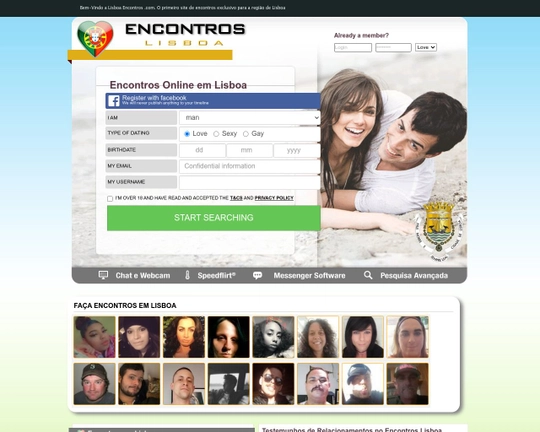 Encontros em Lisboa Logo