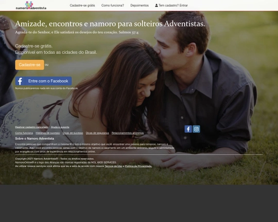 Namoro Adventista Logo